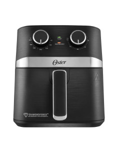 copia de Freidora de Aire Oster® Manual, 3.8L de Capacidad, con Controles de Tiempo y Temperatura, Negra, CKSTAF38MNS