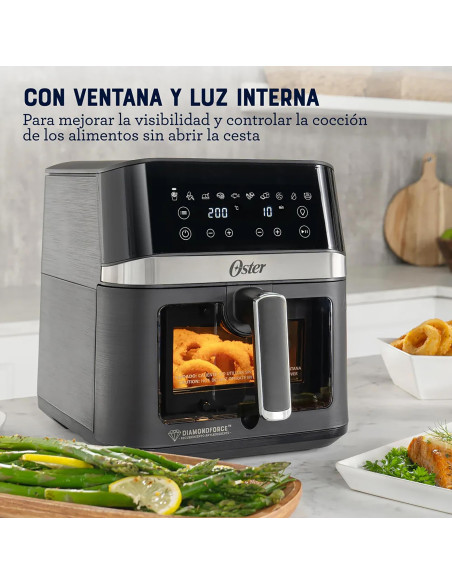 Freidora Digital Oster 6L DiamondForce CKSTAF60WDDF | ArtMobile