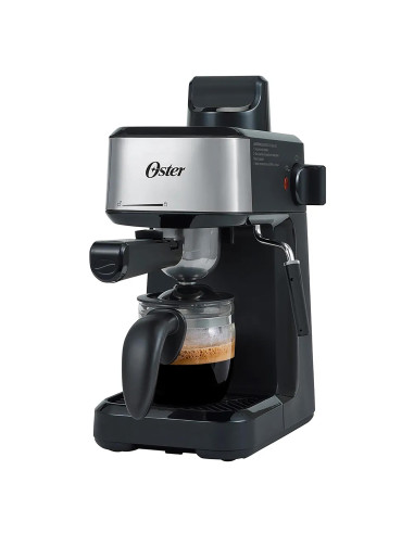 Cafetera Espresso y Cappuccino Oster 4 Tazas BVSTEM3300 | ArtMobile