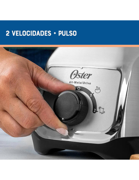 Licuadora Oster 800W Vaso de Vidrio BLSTKAG-NRD | ArtMobile