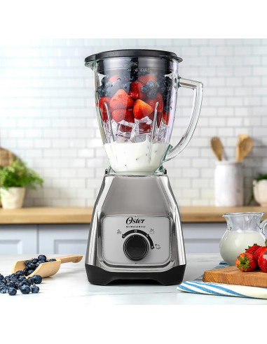 Licuadora Oster 800W Vaso de Vidrio BLSTKAG-NRD | ArtMobile