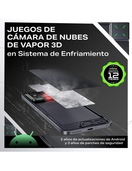 Celular INFINIX GT 30 Pro 5G 512GB | Artmobile