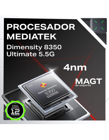 Celular INFINIX GT 30 Pro 5G 512GB | Artmobile