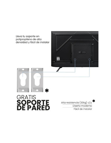 TV Challenger 43" pulgadas LED FULL HD Google LED 43KG90 BT