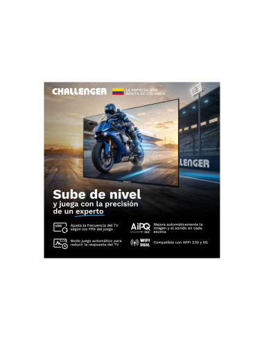 TV Challenger 50 Pulgadas Google TV Gaming 50TG3770 | ArtMobile