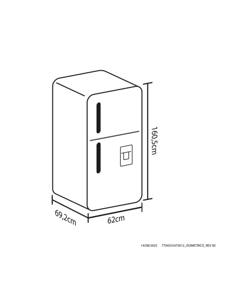 Nevera Haceb No Frost 271L Inverter NEV 271 | ArtMobile