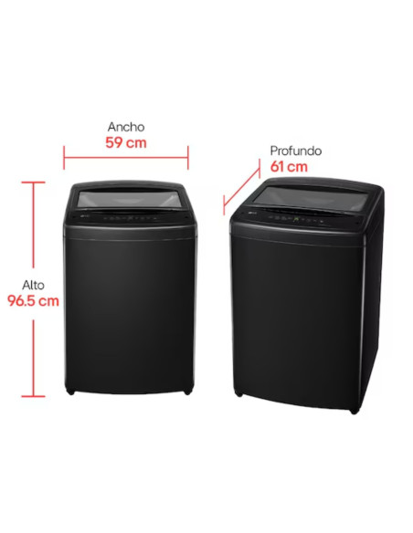 Lavadora LG 13Kg Carga Superior WT13NVTB | Artmobile