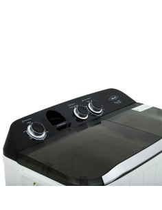 Lavadora Haceb Semiautomática de 7 Kilos Doble Tina Blanca LAV 7 KG SA BL 2